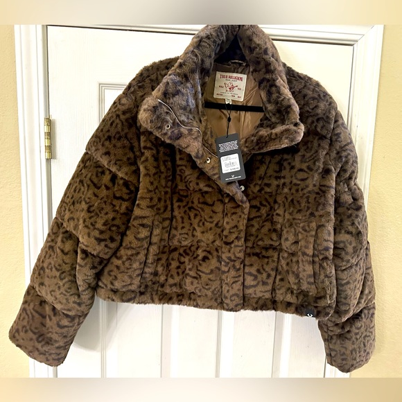 True Religion Jackets & Blazers - True Religion Faux Fur Jacket